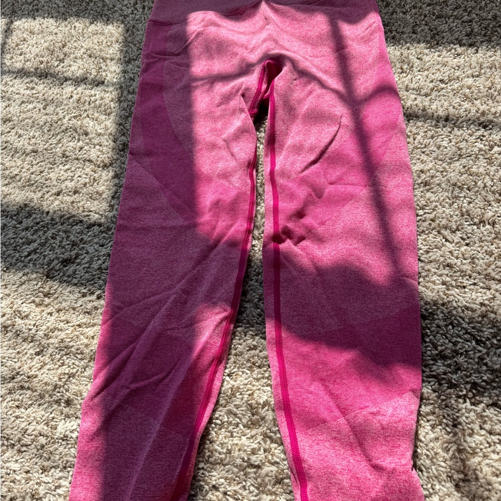 PINK Victoria's Secret Vibrant Pink Leggings